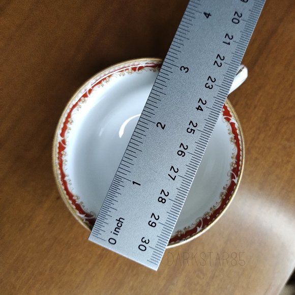 Vintage Floral Footed Demitasse Teacup Unknown Maker - Picture 6 of 6